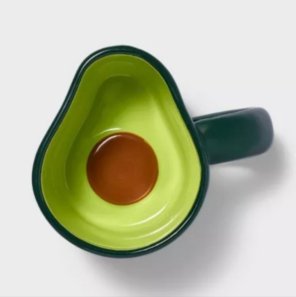 Tabitha Brown Stoneware Avocado Coffee Mug 15.7 fl oz. BNWT RETIRED